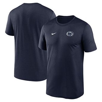 Men's Nike Navy Penn State Nittany Lions 2025 Sideline Small Logo Legend Performance T-Shirt