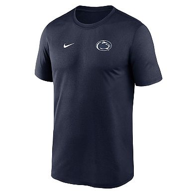 Men's Nike Navy Penn State Nittany Lions 2025 Sideline Small Logo Legend Dri-FIT T-Shirt