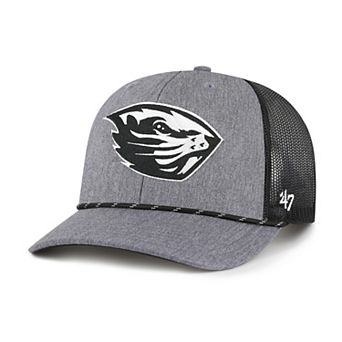 Men's�'47 Gray Oregon State Beavers Carbon Rope Adjustable Hat