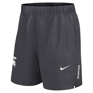 Men's Nike Charcoal Michigan State Spartans Primetime Woven Victory Performance Shorts