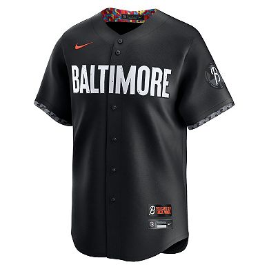 Men's Nike Cal Ripken Jr. Black Baltimore Orioles City Connect Limited Jersey
