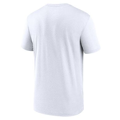 Men's Nike White Ohio State Buckeyes 2025 Sideline Legend Performance T-Shirt