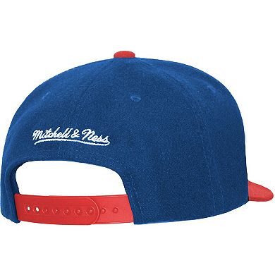 Unisex Mitchell & Ness Blue Los Angeles Dodgers Basic Coop Pro Adjustable Hat