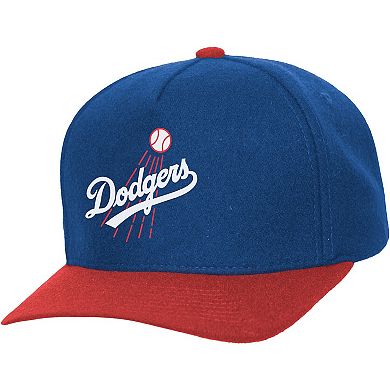 Unisex Mitchell & Ness Blue Los Angeles Dodgers Basic Coop Pro Adjustable Hat