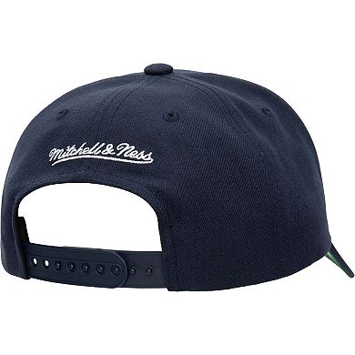 Unisex Mitchell & Ness Navy Houston Astros Basic Coop Pro Adjustable Hat