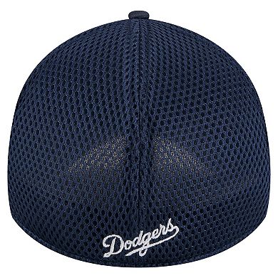 Men's New Era Navy Los Angeles Dodgers Subtle Camo 39THIRTY Flex Hat