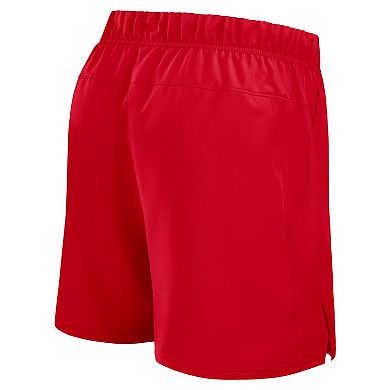Men's Nike Scarlet Ohio State Buckeyes Primetime Woven Victory Performance Shorts