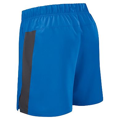 Men's Nike Blue Detroit Lions Woven Victory Performance Shorts
