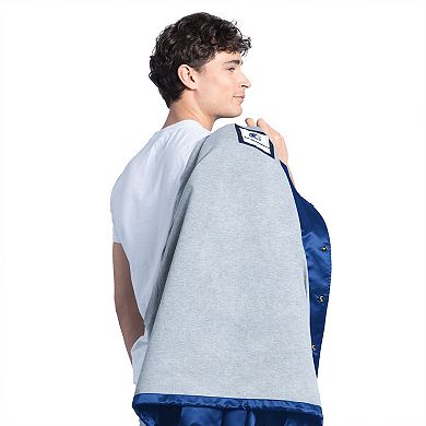 Men's Starter Royal Seattle Mariners Cooperstown Collection Point Man Full-Snap Coaches Jacket