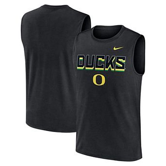Men's Nike Black Oregon Ducks Primetime Tricode Legend Performance Tank Top