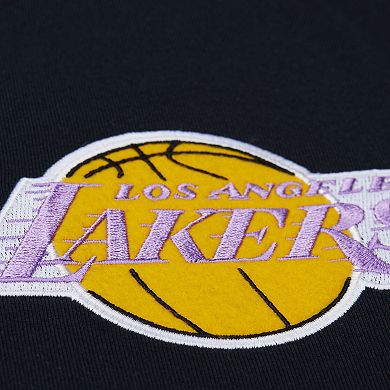 Men's�Mitchell & Ness Shaquille O'Neal Black Los Angeles Lakers Hardwood Classics NBA Legends T-Shirt