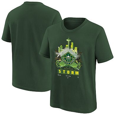 Youth Nike Green Seattle Storm Original Content T-Shirt