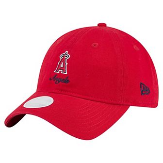 Women's�New Era Red Los Angeles Angels Preppy Team 9TWENTY Adjustable Hat