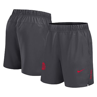 Men's Nike Charcoal Ohio State Buckeyes Primetime Woven Victory Performance Shorts