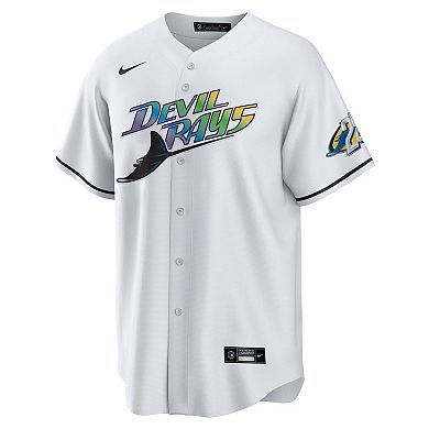 Men's Nike White Tampa Bay Rays Home Replica Team Jersey