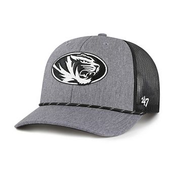 Men's�'47 Gray Missouri Tigers Carbon Rope Adjustable Hat