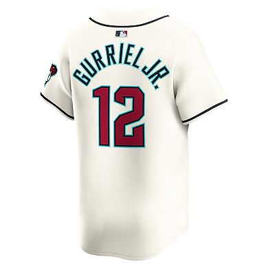 Men's Nike Lourdes Gurriel Jr. Cream Arizona Diamondbacks Home Limited Player Jersey