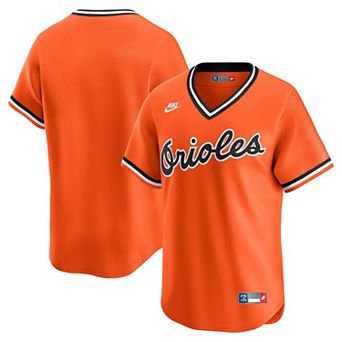 Men's Nike Orange Baltimore Orioles Throwback Cooperstown Collection Limited Jersey