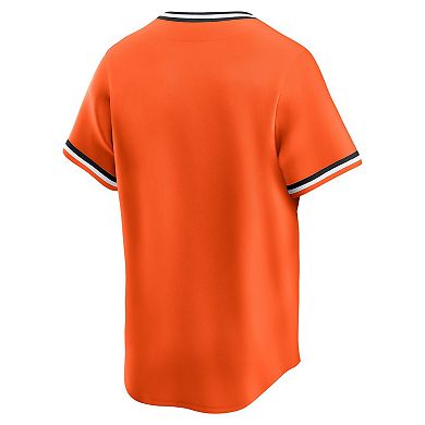 Men's Nike Orange Baltimore Orioles Throwback Cooperstown Collection Limited Jersey