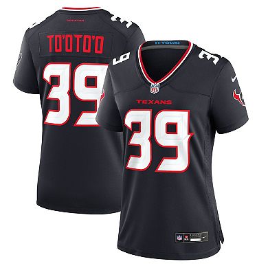 Women's Nike Henry To'oto'o Navy Houston Texans Team Game Jersey