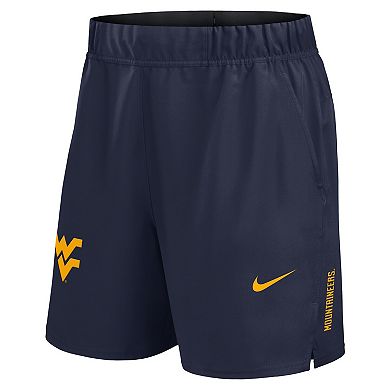 Men's Nike Navy West Virginia Mountaineers Primetime Woven Victory Performance Shorts