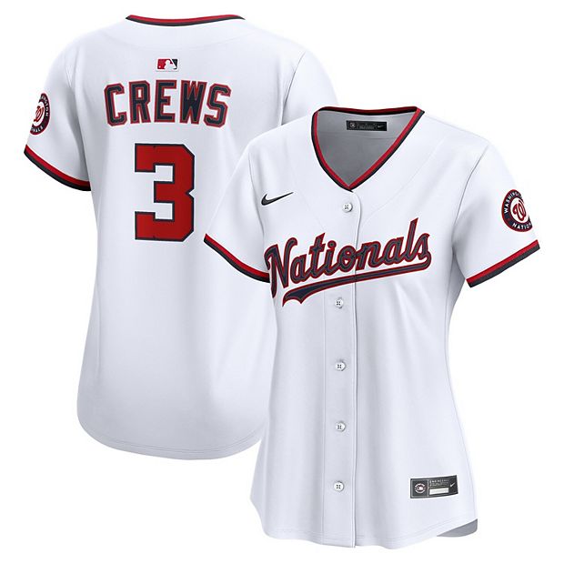 売れ筋商品|||ナイキ カットソー トップス レディース Women's Dylan Crews White Washington Nationals  Limited Player Jersey White Women's Nike Dylan Crews White Washington Nationals Home