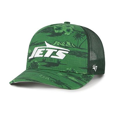 Men's '47 Green New York Jets Fiji Trucker Adjustable Hat