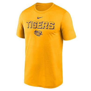 Men's Nike Gold LSU Tigers 2025 Sideline Legend Performance T-Shirt