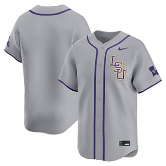 Men's�Nike Gray LSU Tigers Limited Road Wordmark Jersey
