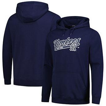 Men's�Levelwear Navy New York Yankees Podium Fleece Pullover Hoodie