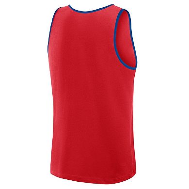 Men's Red Philadelphia Phillies Unmatched Success Tank Top