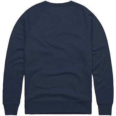 Men's�Homage Navy Boston Red Sox Retro Tri-Blend Pullover Sweatshirt