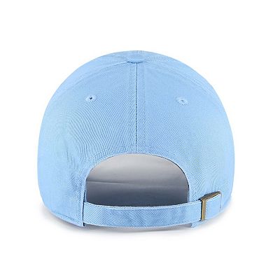 Men's '47 Light Blue Fresno State Bulldogs Vault Clean Up Adjustable Hat