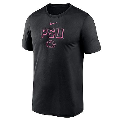 Men's Nike Black Penn State Nittany Lions 2025 Sideline Legend Performance T-Shirt