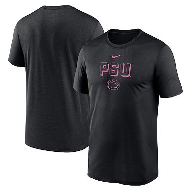 Men's Nike Black Penn State Nittany Lions 2025 Sideline Legend Performance T-Shirt