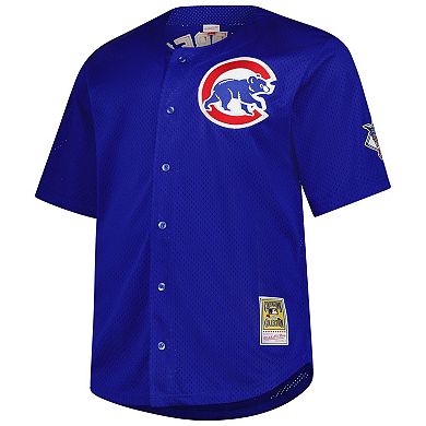 Men's Profile Ryne Sandberg Royal Chicago Cubs Big & Tall Cooperstown Collection Baseball Jersey