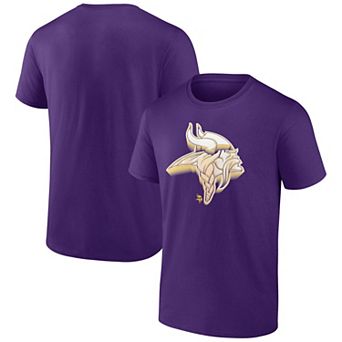 Men's Purple Minnesota Vikings Chrome Dimension T-Shirt