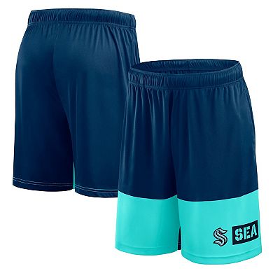 Men's Navy Seattle Kraken Best of the Best Shorts
