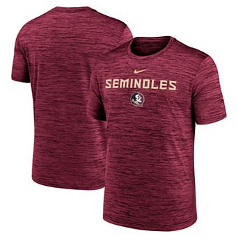 Men's Nike Garnet Florida State Seminoles 2025 Sideline Velocity Performance T-Shirt