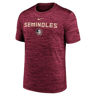 Men's Nike Garnet Florida State Seminoles 2025 Sideline Velocity Performance T-Shirt