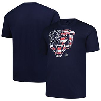 Men's�Fanatics Navy Chicago Bears Big & Tall Americana T-Shirt
