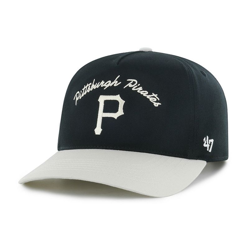 UPC 198742593246 product image for Men's '47 Black Pittsburgh Pirates Stable Hitch Adjustable Hat | upcitemdb.com