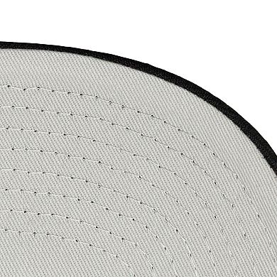 Men's Mitchell & Ness Black Chicago Bulls Core Pro Pinch Adjustable Hat