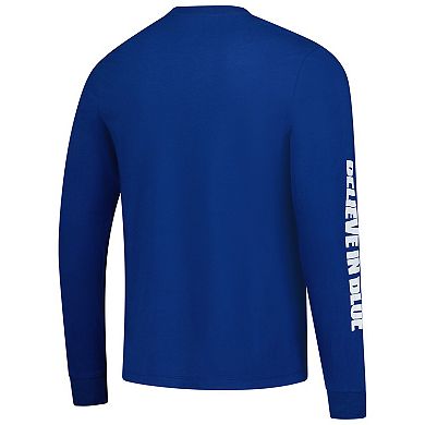 Men's Nike Royal Indianapolis Colts Split Local Long Sleeve T-Shirt