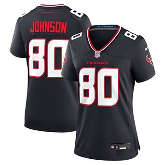Women's Nike Andre Johnson Navy Houston Texans Team Retired Player Game Jersey
