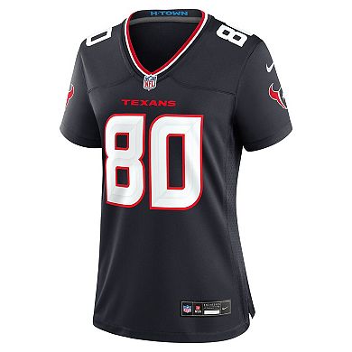 Women's Nike Andre Johnson Navy Houston Texans Team Retired Player Game Jersey