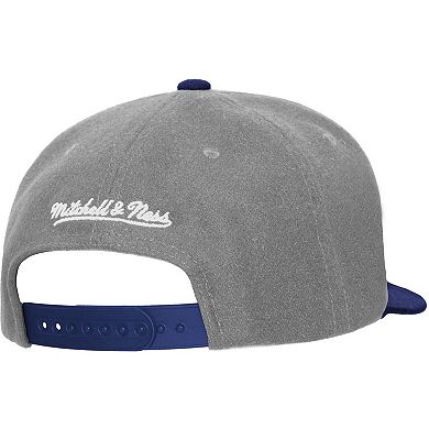 Unisex Mitchell & Ness Gray Tampa Bay Rays Basic Coop Pro Adjustable Hat