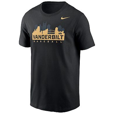 Men's Nike Black Vanderbilt Commodores 2025 Baseball Game Week Legend T-Shirt