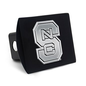 WinCraft NC State Wolfpack Premium Metal Chrome Logo Hitch Cover