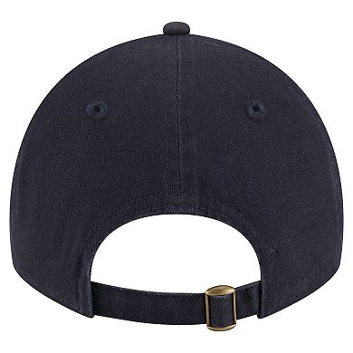 Women's New Era Navy Atlanta Braves Preppy Team 9TWENTY Adjustable Hat